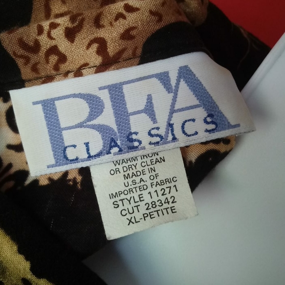 🚨BFA CLASSICS ANIMAL PRINT SZ XLP - Picture 9 of 9